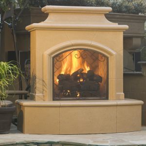 American Fyre Designs Fireplace
